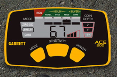 Garrett ACE 200 Metalldetektor